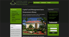 Desktop Screenshot of capitalland.net