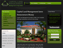 Tablet Screenshot of capitalland.net